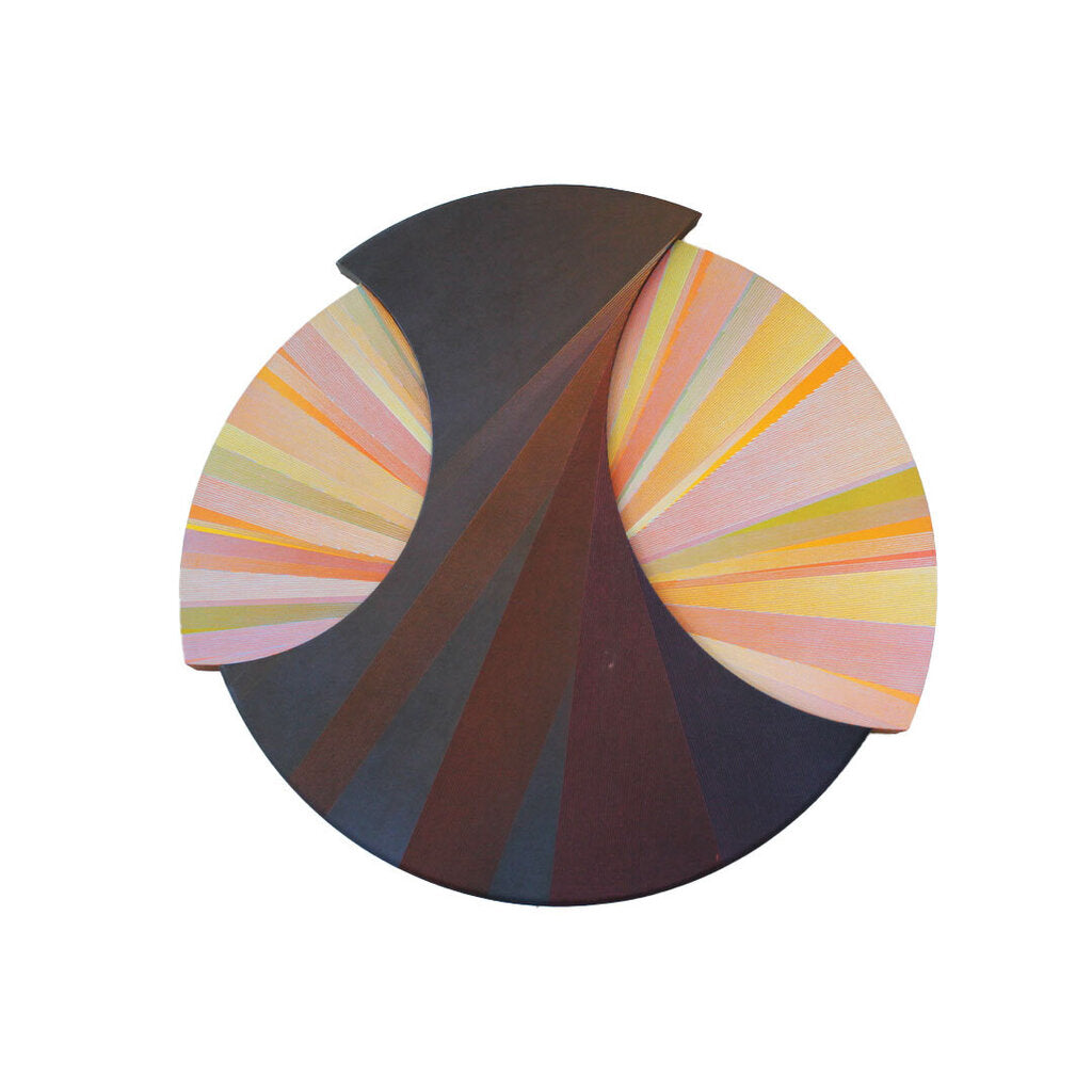 Modernist "Song of the Earth" by Matt Kahn, Signed on Reverse Ltd. Ed. 7/93