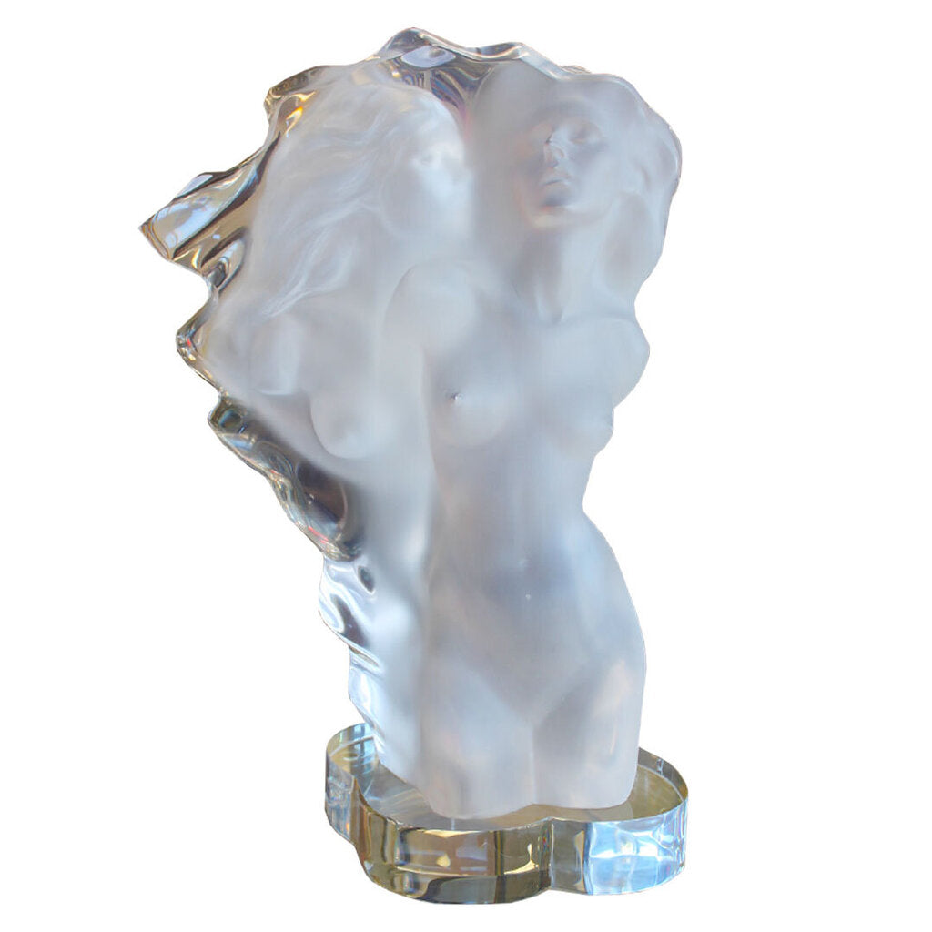 Frederick Hart "Visitation" Ltd. Ed. 45/350 C/A, Lucite Sculpture & Pedestal