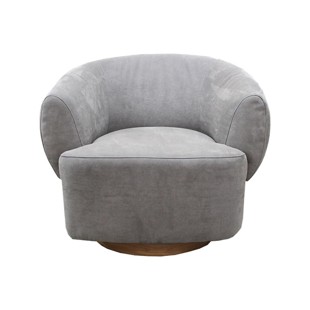 Crate and Barrel Valen Swivel Accent Chair