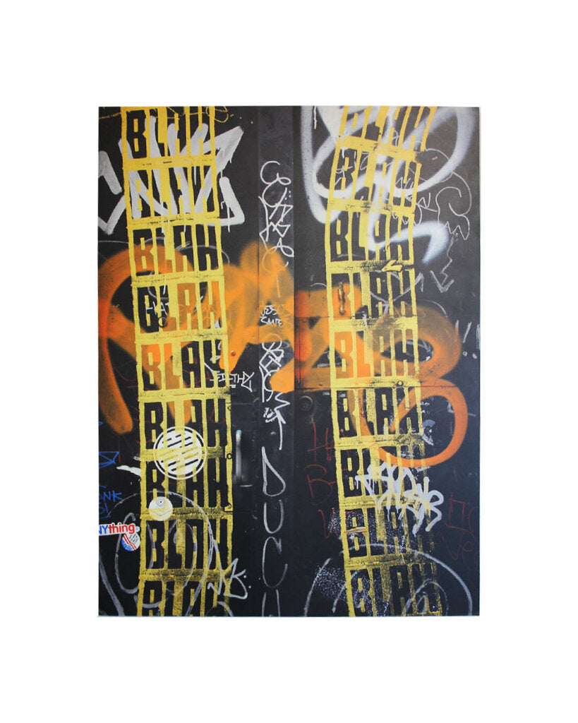 Burton Machen Ltd. Ed. 1/10 "Blah Blah Blah"