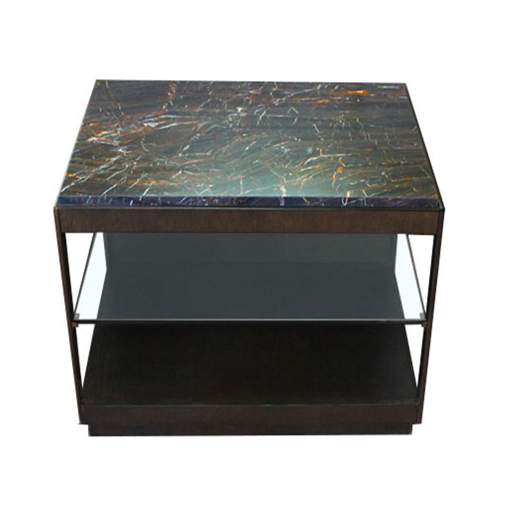 Lexington Barclay Butera Park City Summit End Table w/Marble 28W 22D 23H