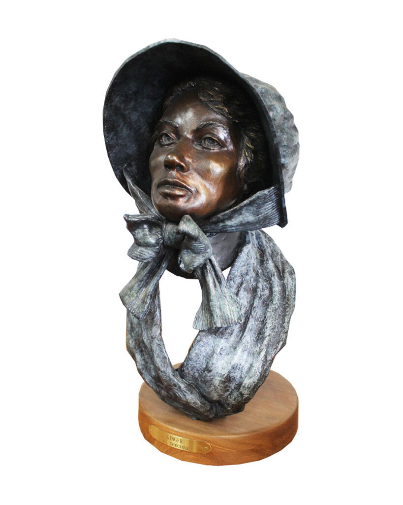 "Ginger" Bronze Sculpture by J.L. Snodgrass 17.75"H