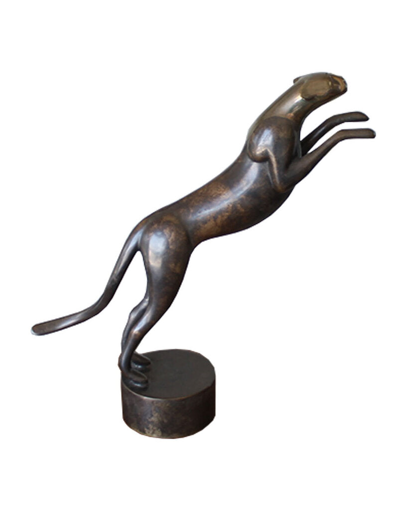 "Cheetah, Royal' by Loet Vanderveen, Signed Ltd. Ed. 11/1750 (15"H)