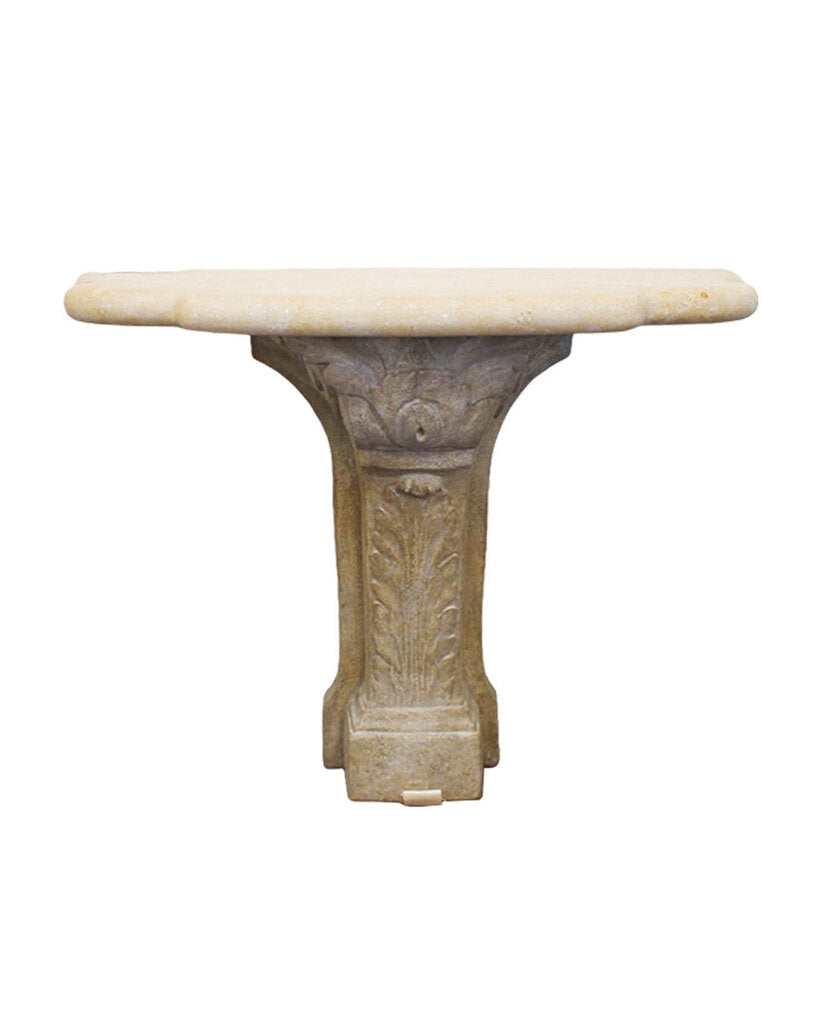 Dennis & Leen Stone Wall Console 42.5W 20.5D 34H
