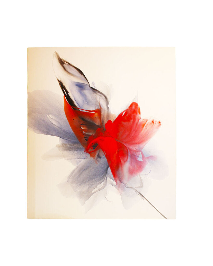 "A Tango With Red" Oil on Canvas by Bette Ridgeway 50W 58H