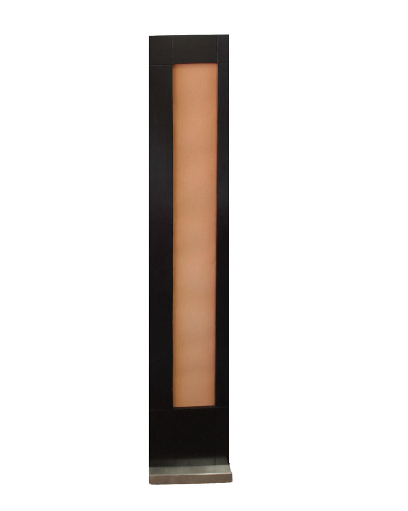 Fluorescent Tube Wooden Floor Lamp
