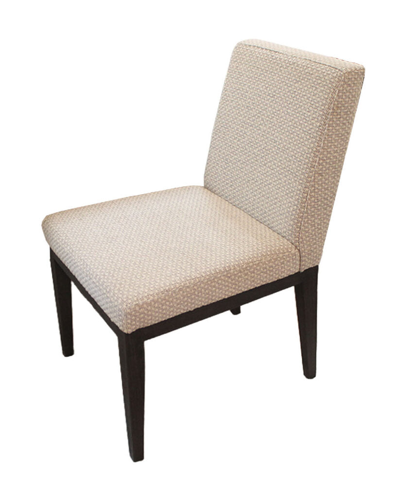 Upholstered Armless Dining Chairs - Set of 10
