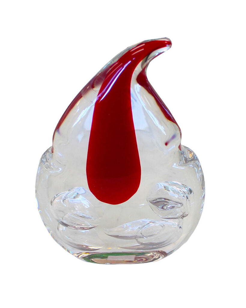 Diamond Star Glass Sculpture 7 x 2 x 10