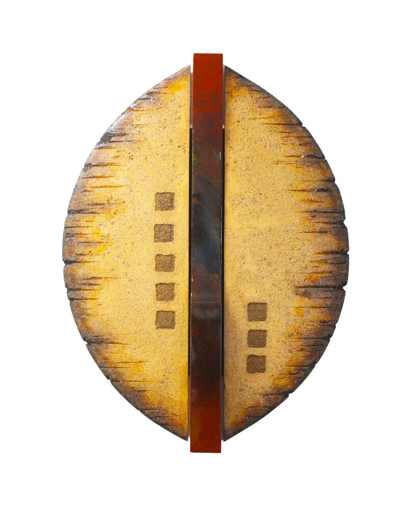 "Zulu Shield" Metal Replica, Authentic Shield Made for Ceremibies & War 41H