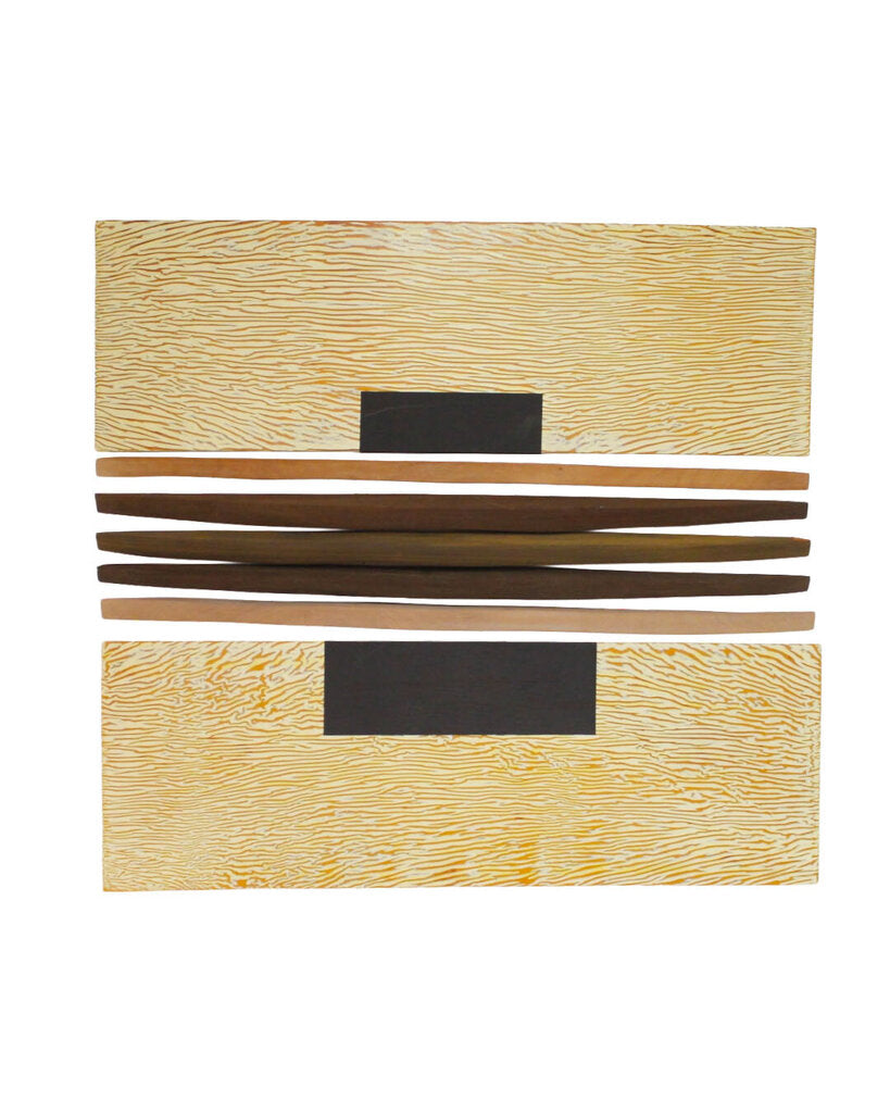 "Valley on Me" Unsigned, Painted Panels w/5-Sections Wall Art 48W 45H