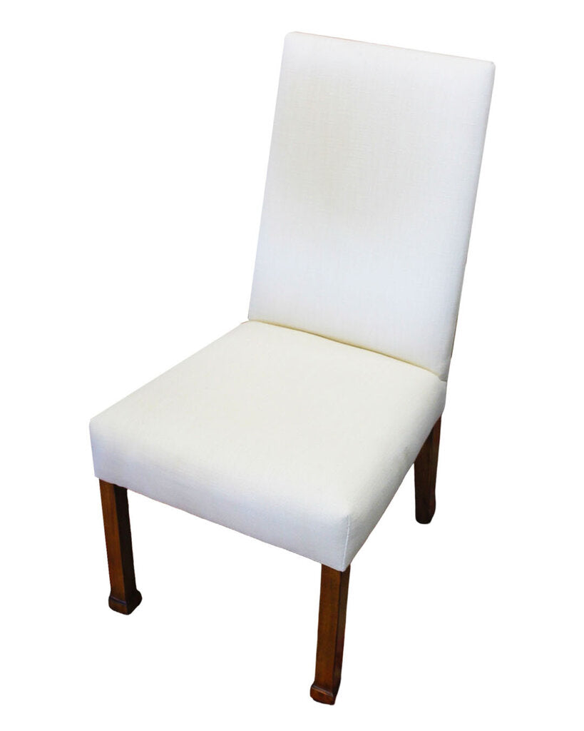 A. Rudin Dining Chairs, Beige Upholstery 20.5W 26D 40H - Set of 8