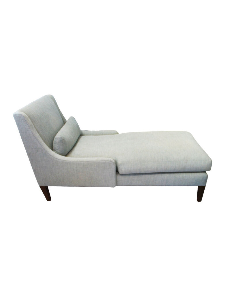 Seafoam Green Chaise Lounge 72W 35D 39.5H
