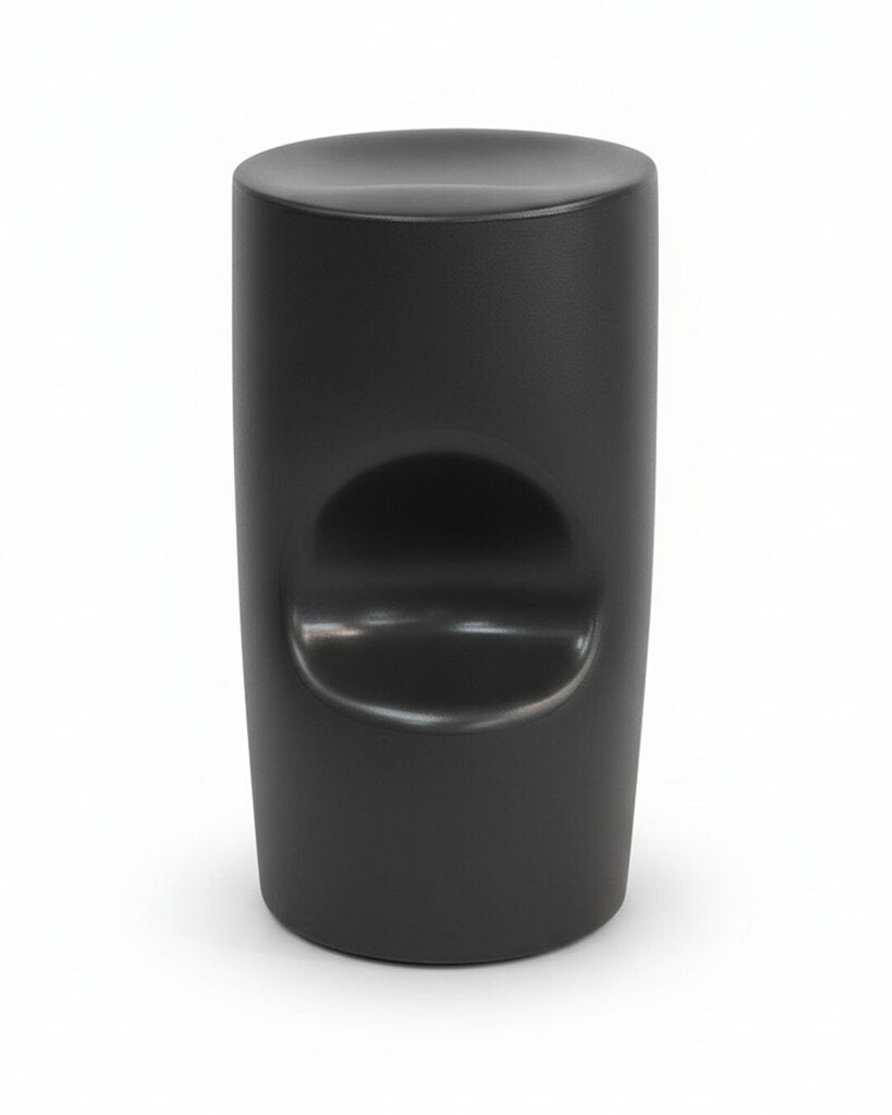 Post Modern Grey Plastic Stools Tokyo-Pop by Yoshioka Driade 14Dia 27.5H - SET OF 3