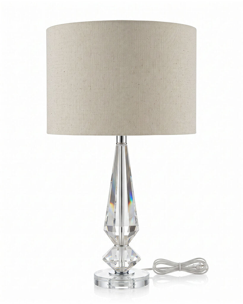 Waterford Crystal Influence Lamps 25.5H - PAIR