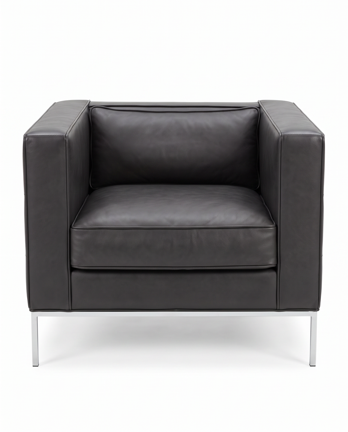 Bolier & Co. Domicile Tufted Sq Lounge Chairs, Tufted Back 36Sq 29.5H - PAIR