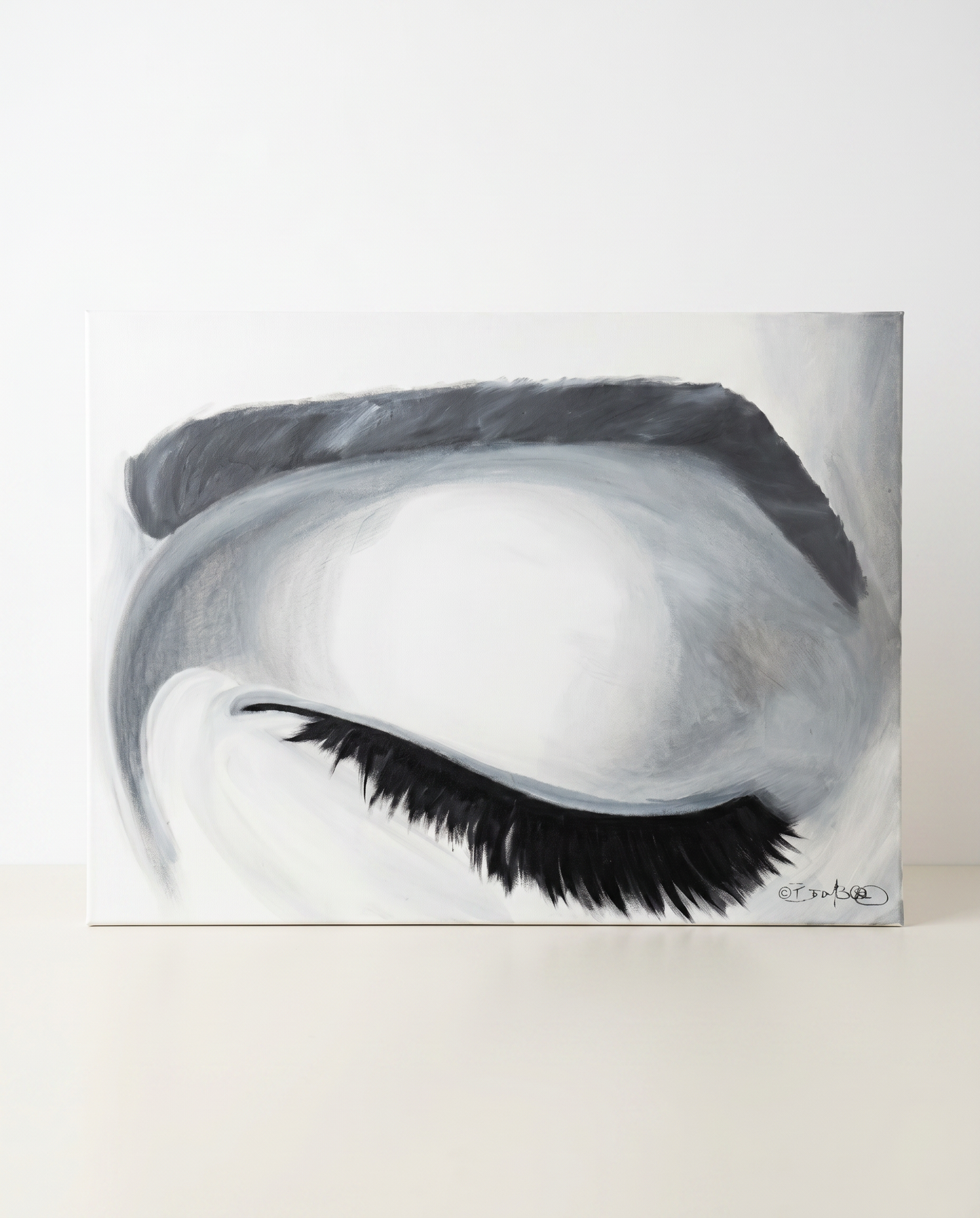 Daydream" Wall Mural Designed by David Bromstad, Closed Eye 40 x 30