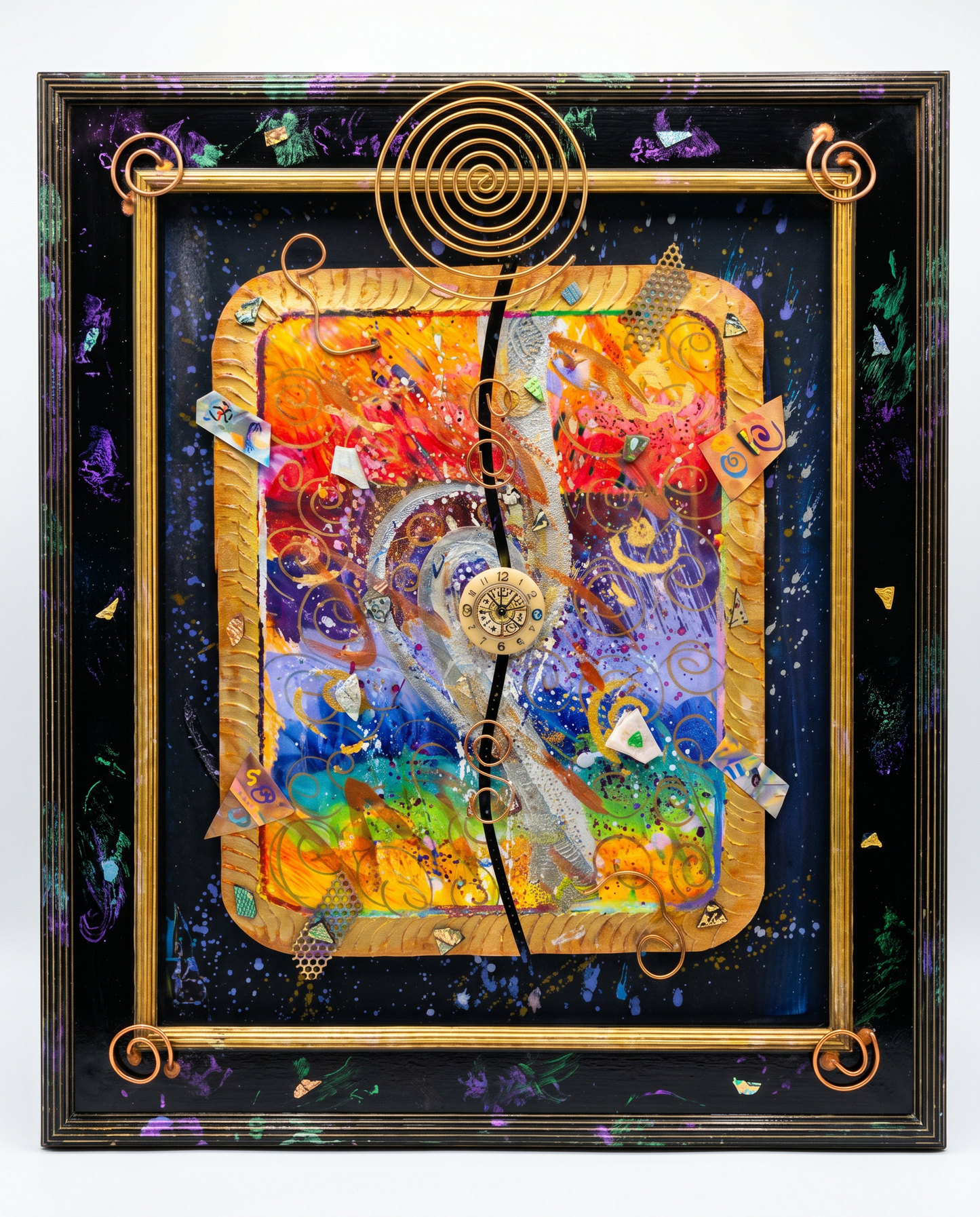 "Fire and Ice" by Justin Coppersmith 26.25W X 30.25H