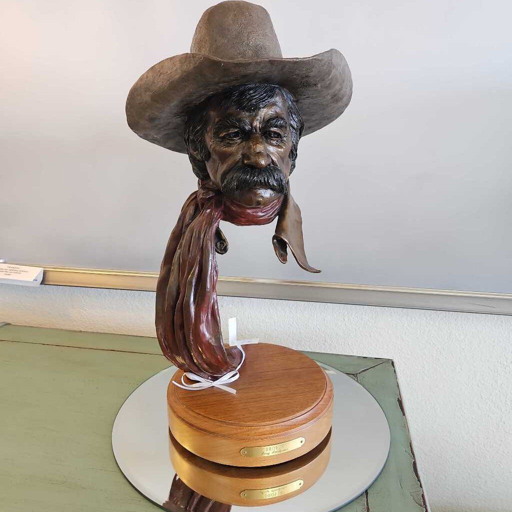 "Drover" Bronze Sculpture by J.L. Snodgrass