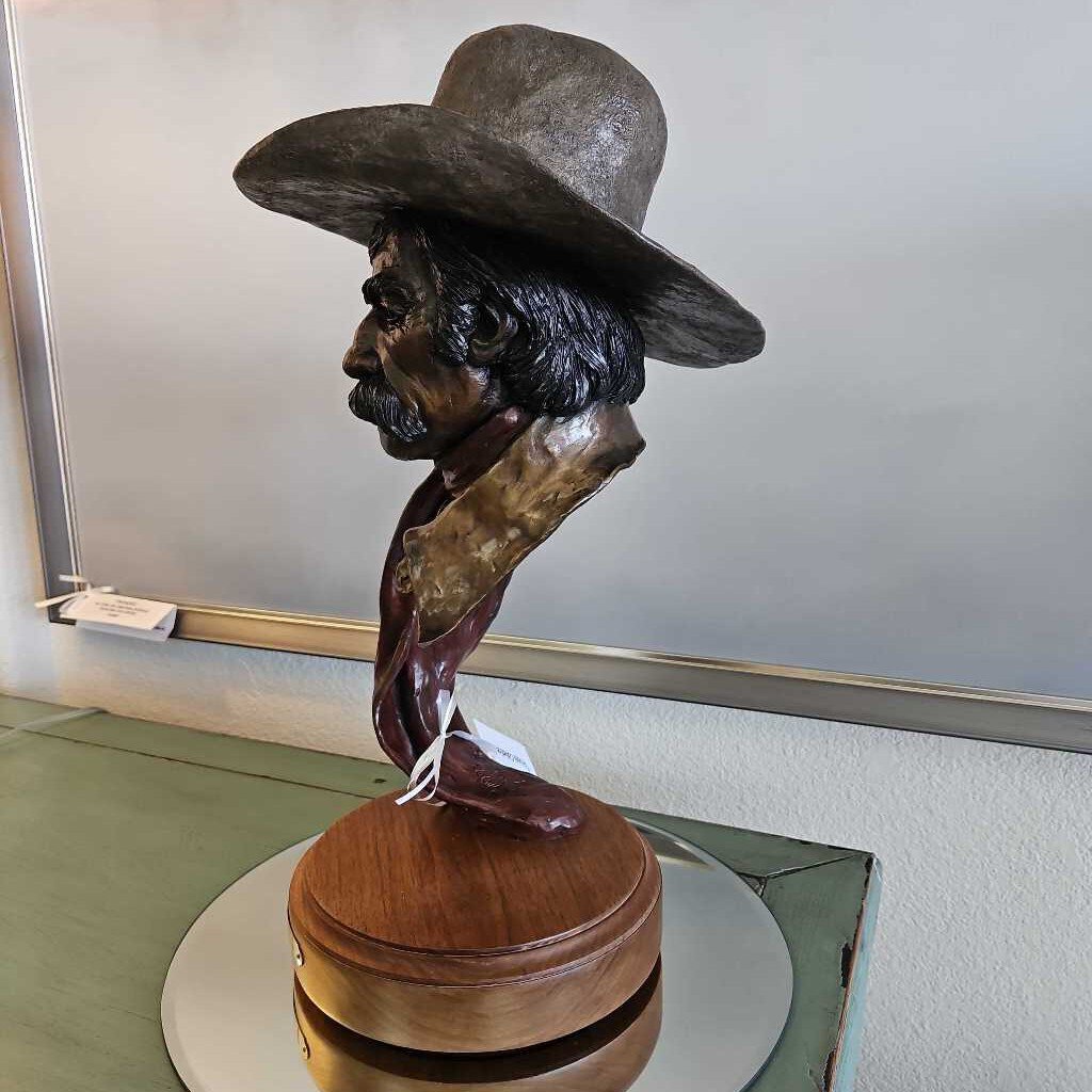 "Drover" Bronze Sculpture by J.L. Snodgrass 20"H