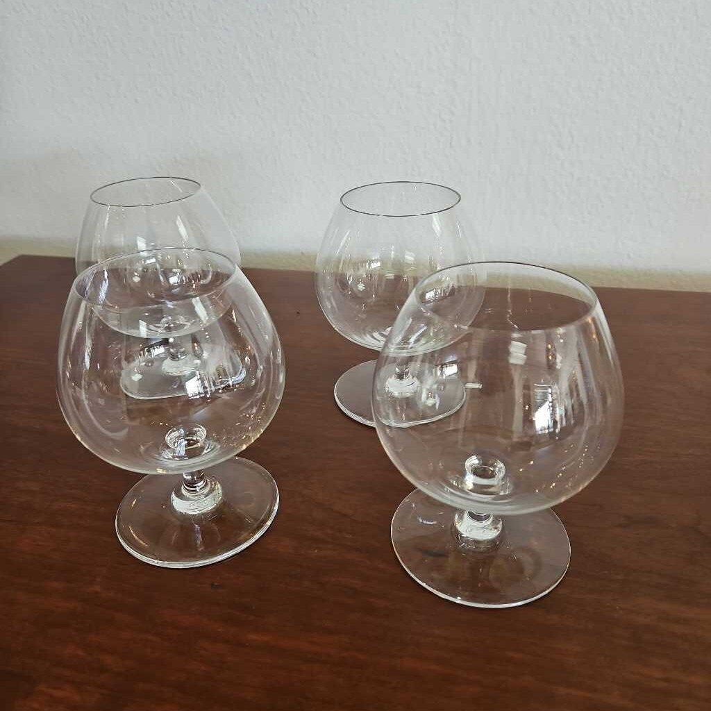 Sm. Baccarat France Brandy Glasses (SET OF 4)