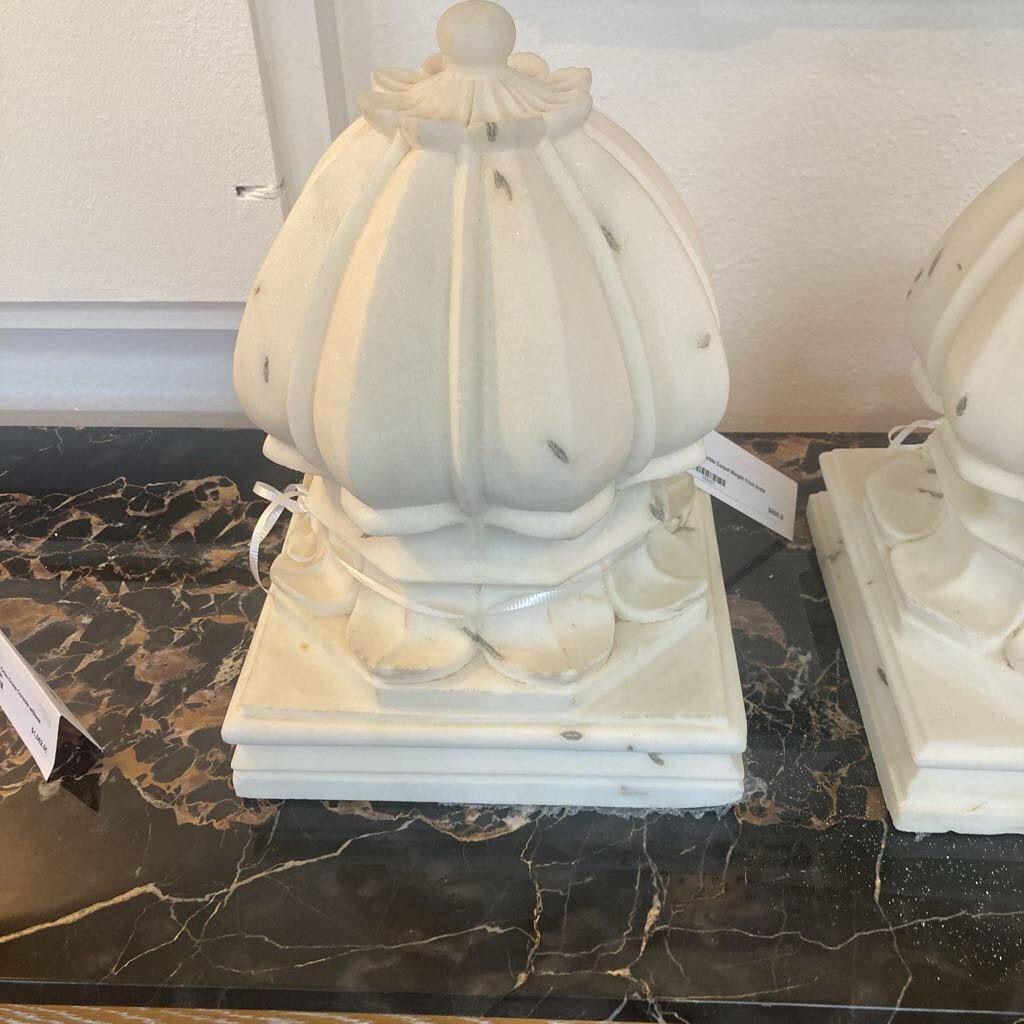 Large White Marble Carpet Weight From India