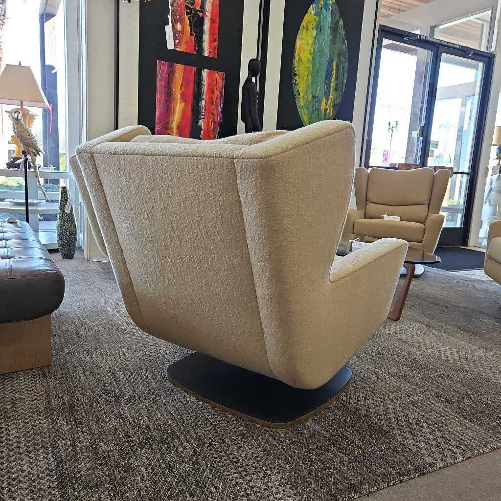 Ted Boerner Skoop Swivel Chairs - PAIR