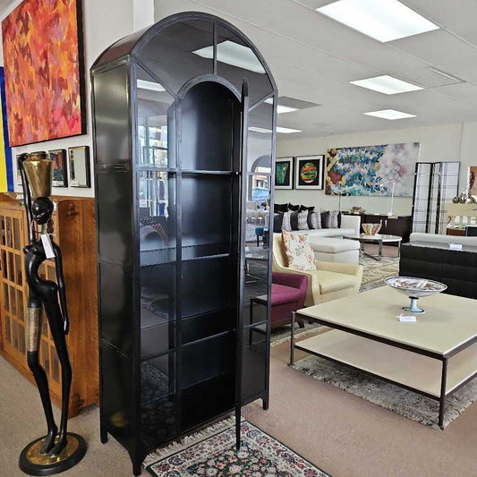 Four Hands Belmont Metal Cabinet 39.5W 16.5D 92.5H