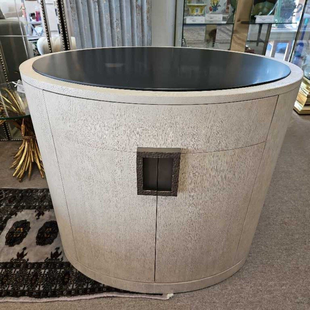 Theodore Alexander Bedroom Nario Oval Nightstand 30W 19D 28H