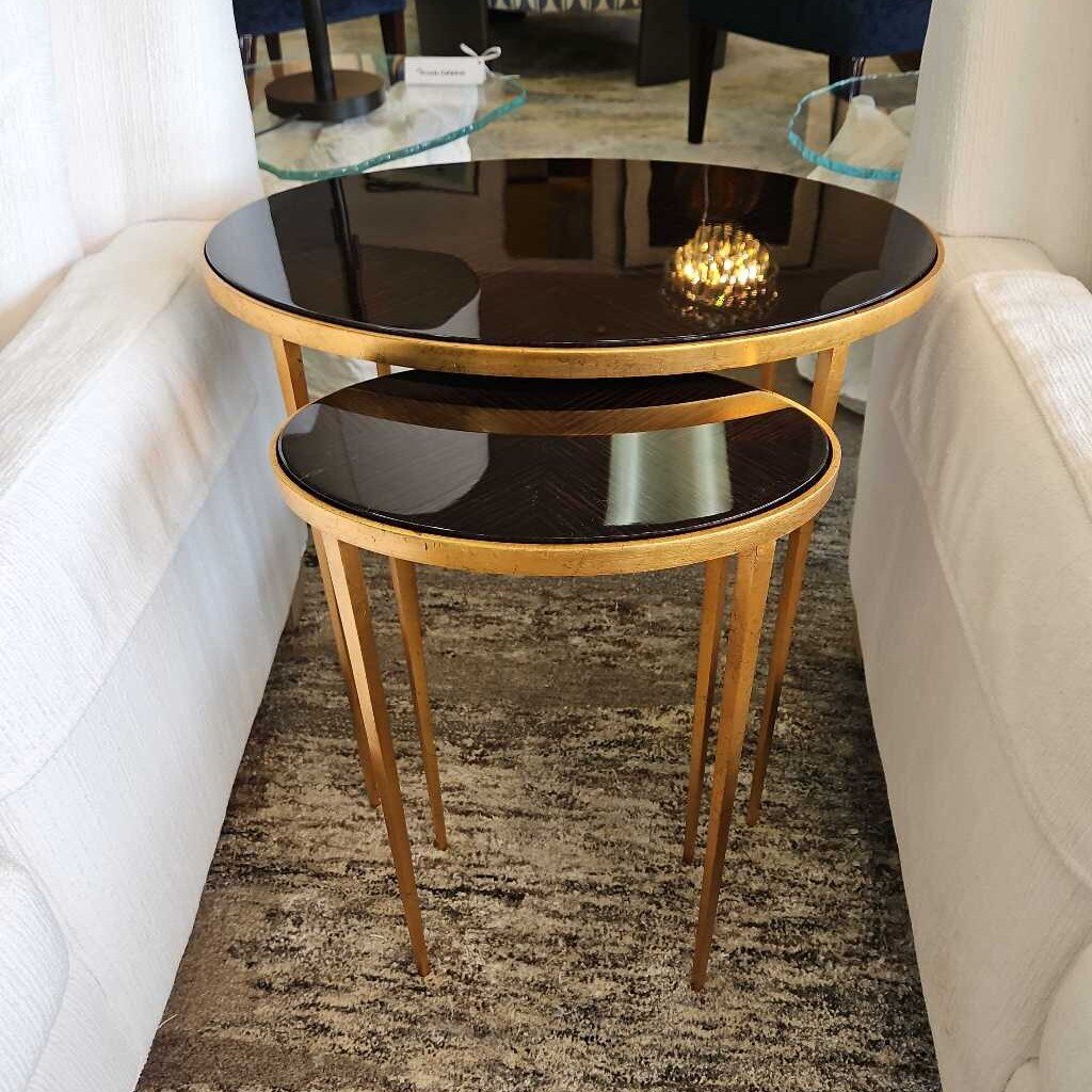 Christopher Guy Alsace Nesting Tables 23.75W 15.75D 23.75H