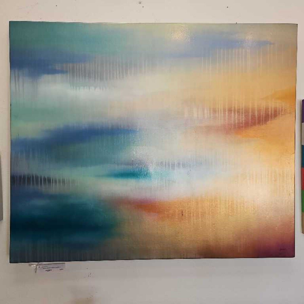 "Shimmer" By Dominick, Paint on Canvas 40 x 48