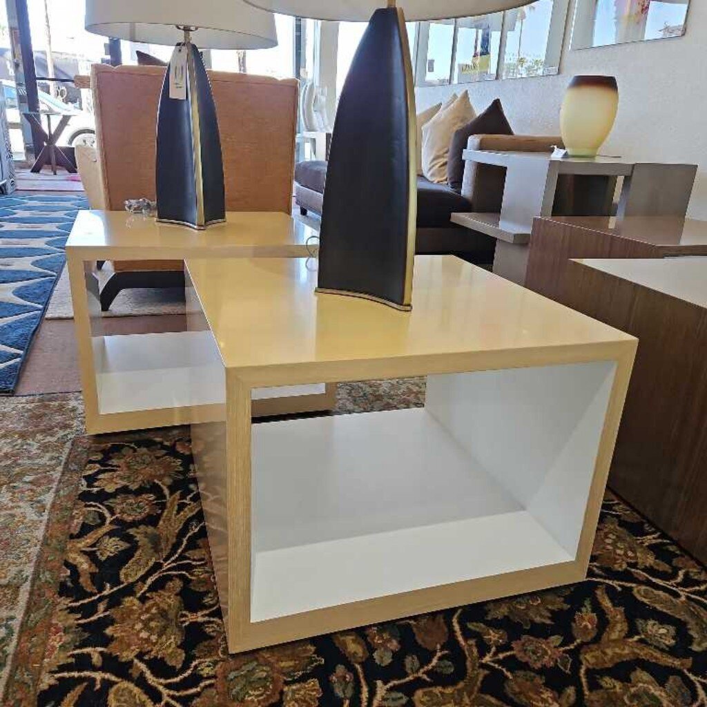 Decca Home End Tables 24Sq 18H - PAIR