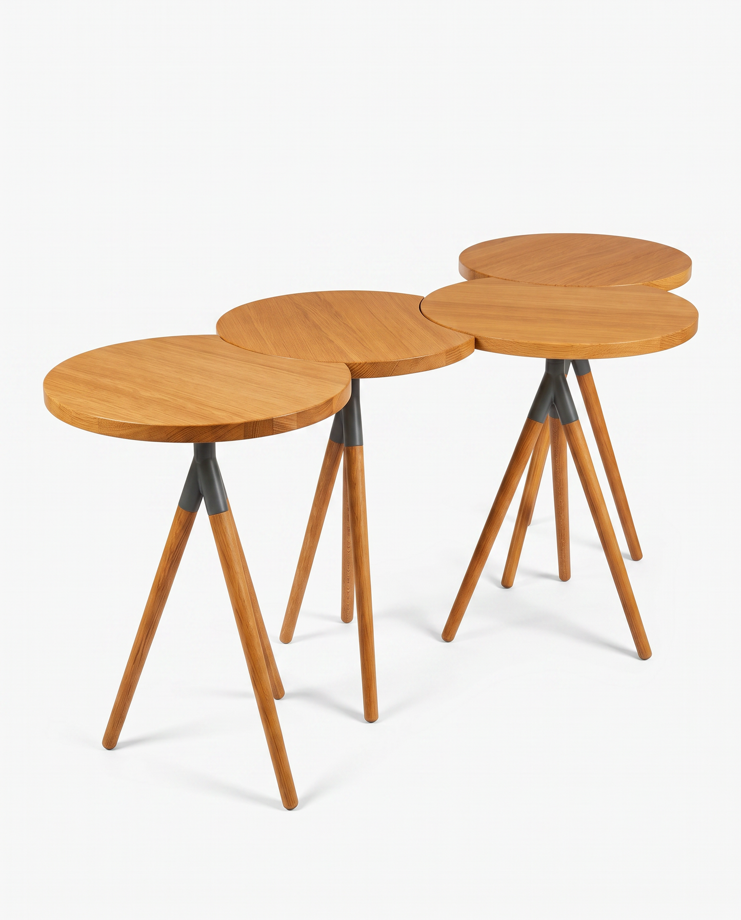 Itisy Table by Philippine Lemaire for Ligne Roset, Solid Oak 51W 42D 29.5H