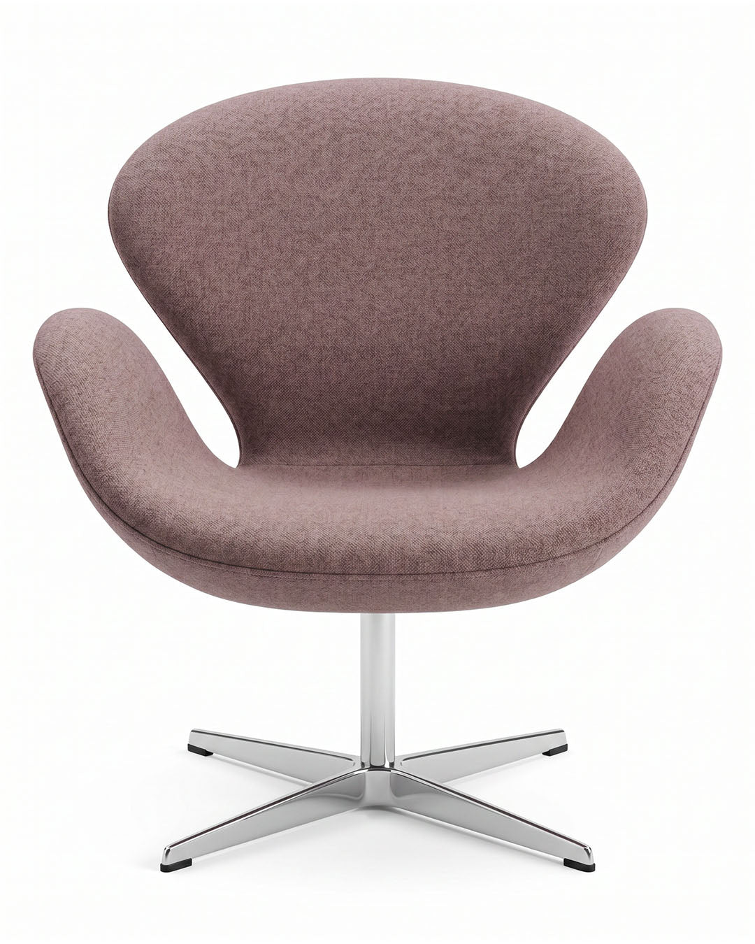Jacobsen Swan Chairs, Grey Wool (PAIR) 29 x 25.5 x 31