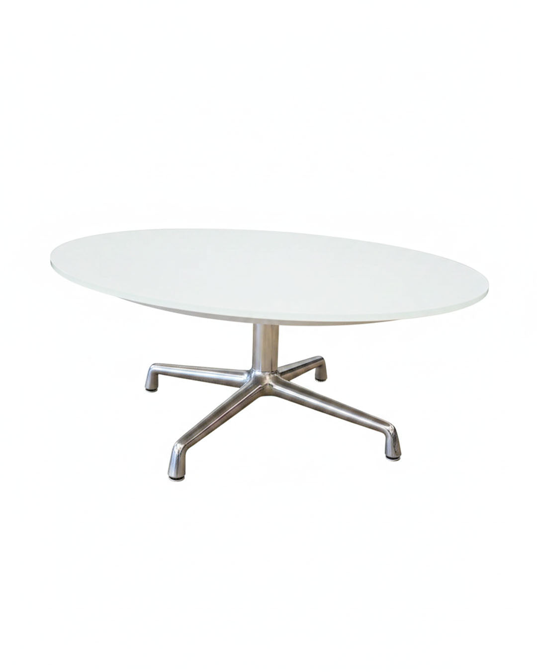 Modern Scott Wilson for Coalesse, White Occasional Table 36Dia 15H