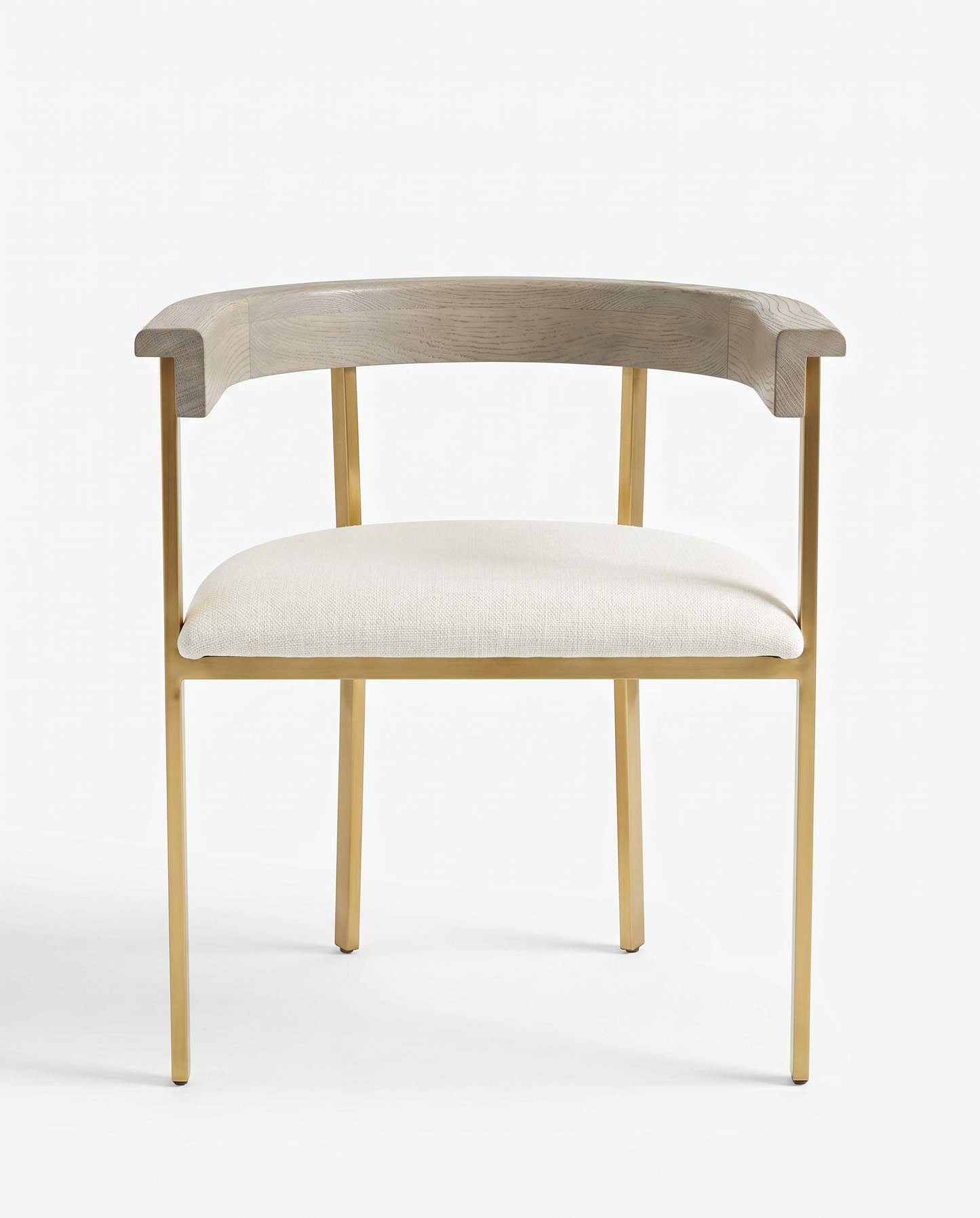 William Sonoma Tulip Dining Armchairs, Crvd Hrdwd Backrest 24W 20.5D 27.5H - SET OF 4
