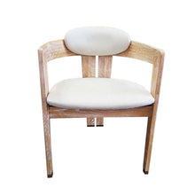 Load image into Gallery viewer, Interlude Maryl-III Dining Chairs, washed White Sungkai Wood
