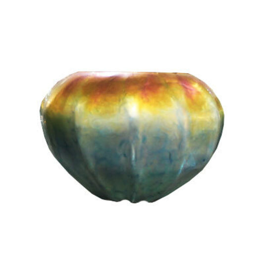 Signed Lundberg Studios 2007 Aurene Rainbow Bowl