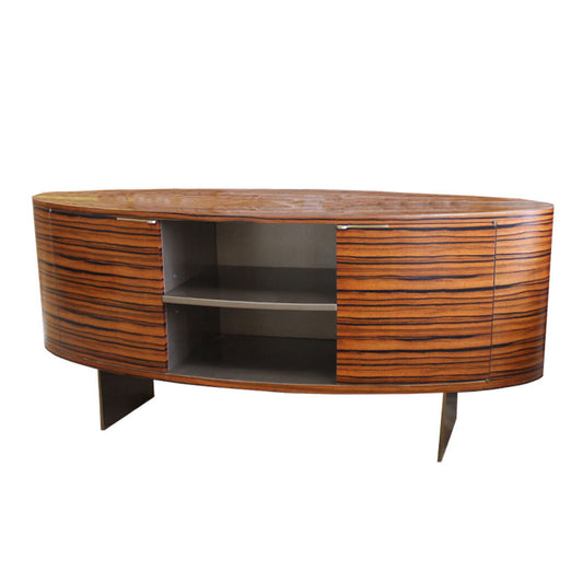 Macassar Ebony Very Rare Exotic Wood from Asia Credenza