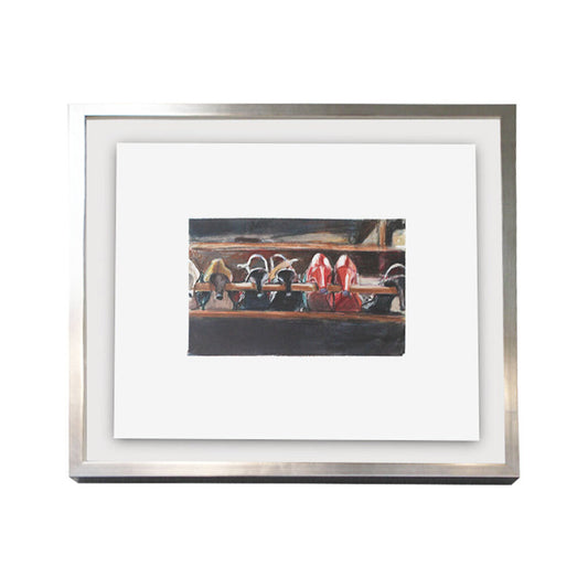 "Gallette Bros. Window" Ltd. Ed. 1/7 by Kim Frohsin 23.5W 22.25H