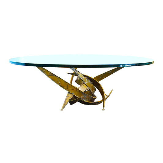 Brutalist Coffee Table After Silas Seandel