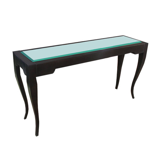 Beverly Console Table w/Beveled Glass