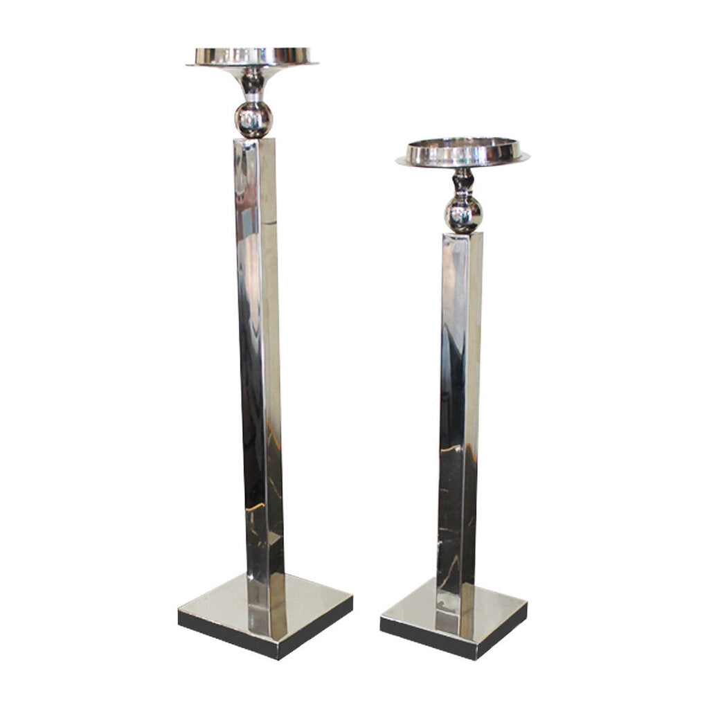Godinger Silver Plate Candle Holders