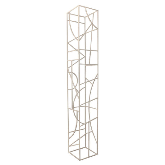 Molly Larkin White Column Sculpture