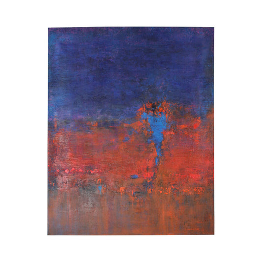 Original Acrylic on Canvas Abstract by Fabienne Viegres