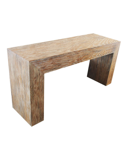 Kosas Home Bristol Cracked Oak Wood Console