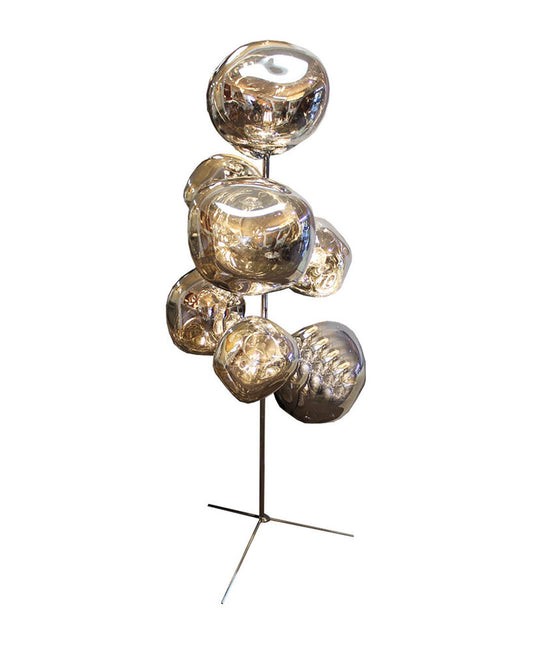 Tom Dixon Silver Melt Stand Chandelier