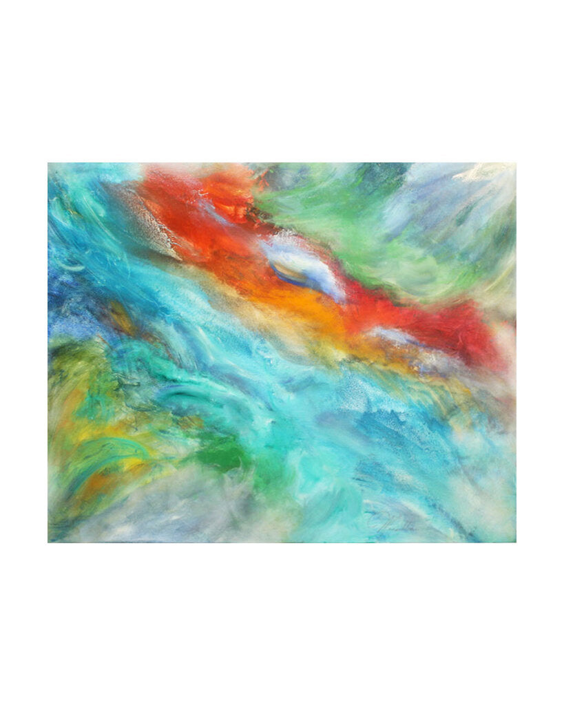 Original Signed Von Wening Oil on Canvas 