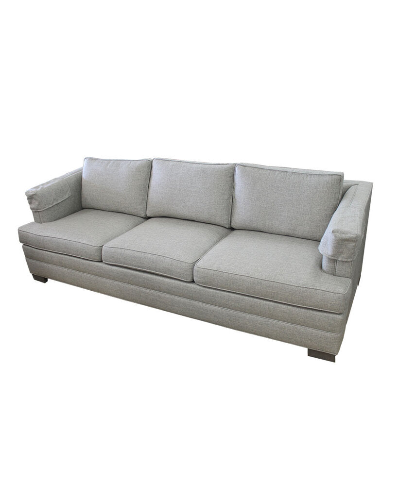 Ethan Allen Astor Gey Upholstered Sofa
