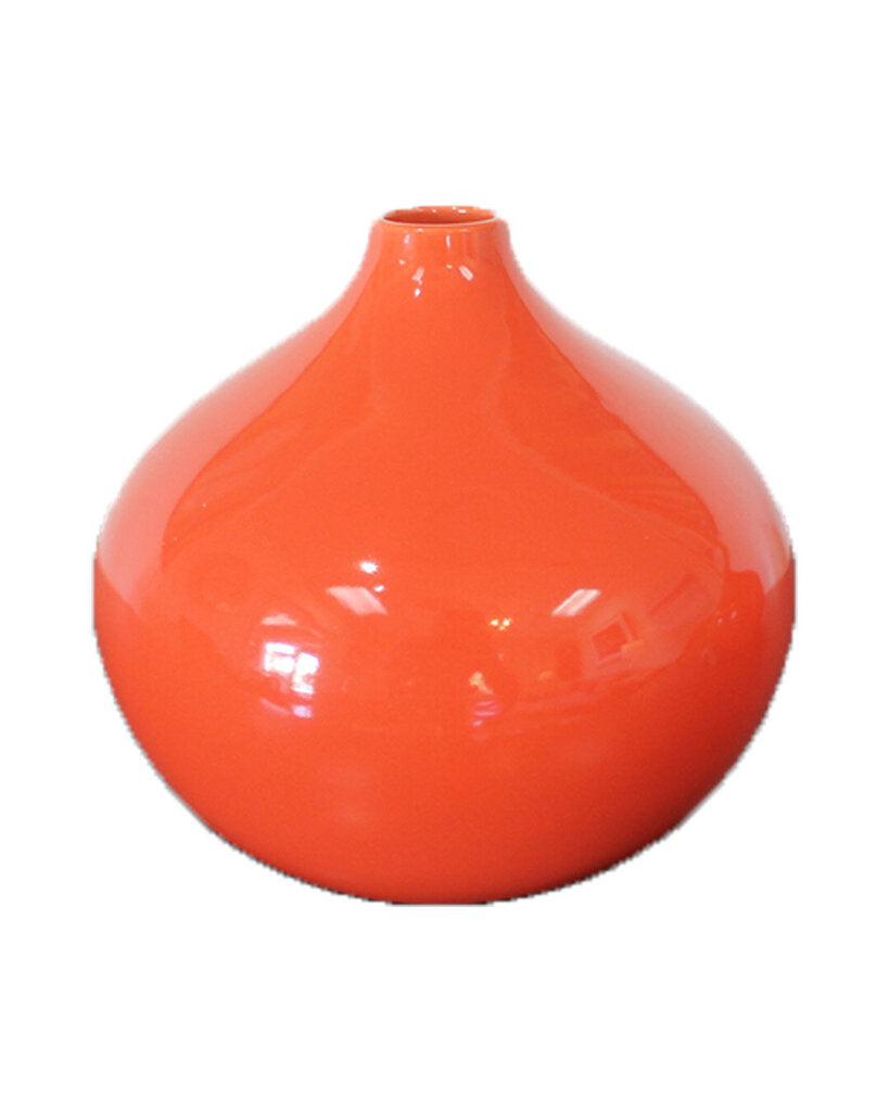 West Elm Orange Decorative Vases