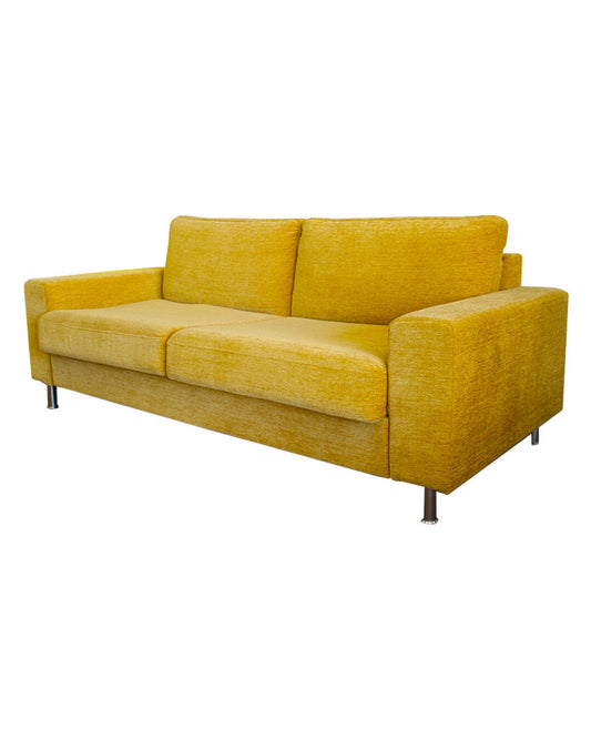 Bo Concepts Tatlor Sleeper Sofa, Mustard Tomelilla Fabric